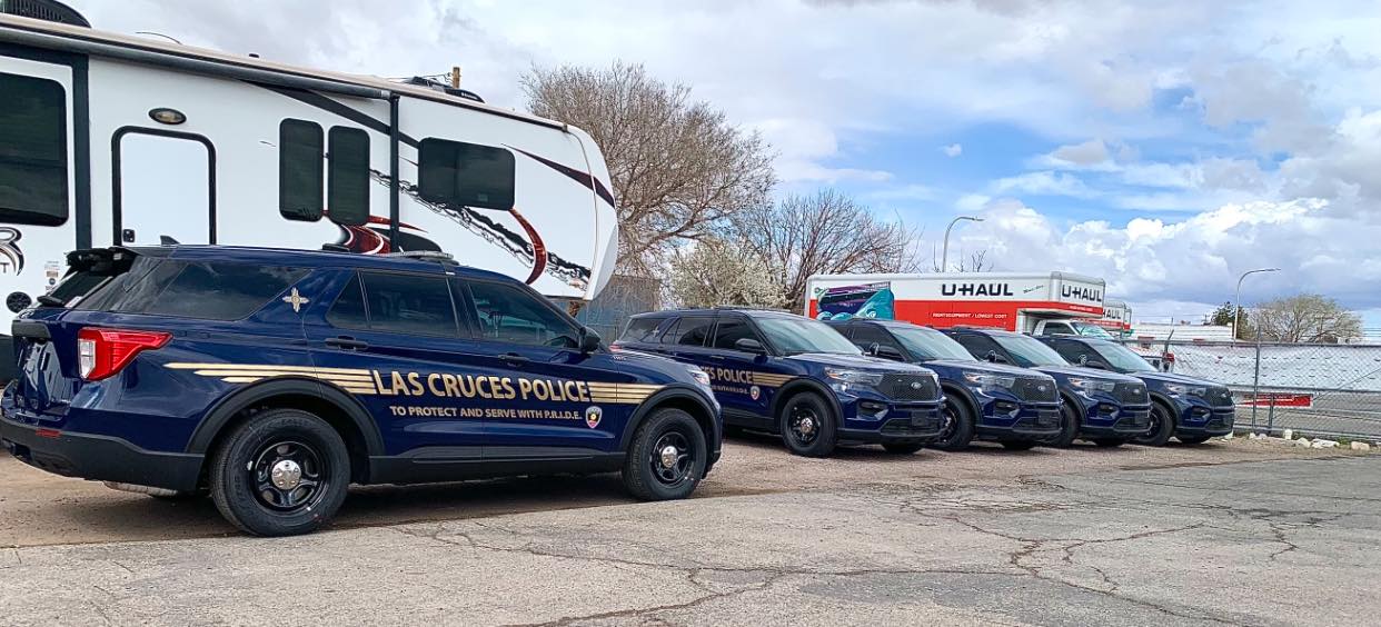 Las Cruces Police vehicle graphics